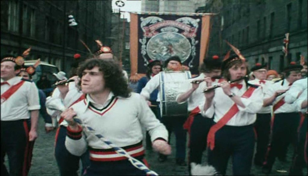 Jon Morrison leads the walk...